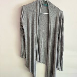 Grey Jersey Cardigan